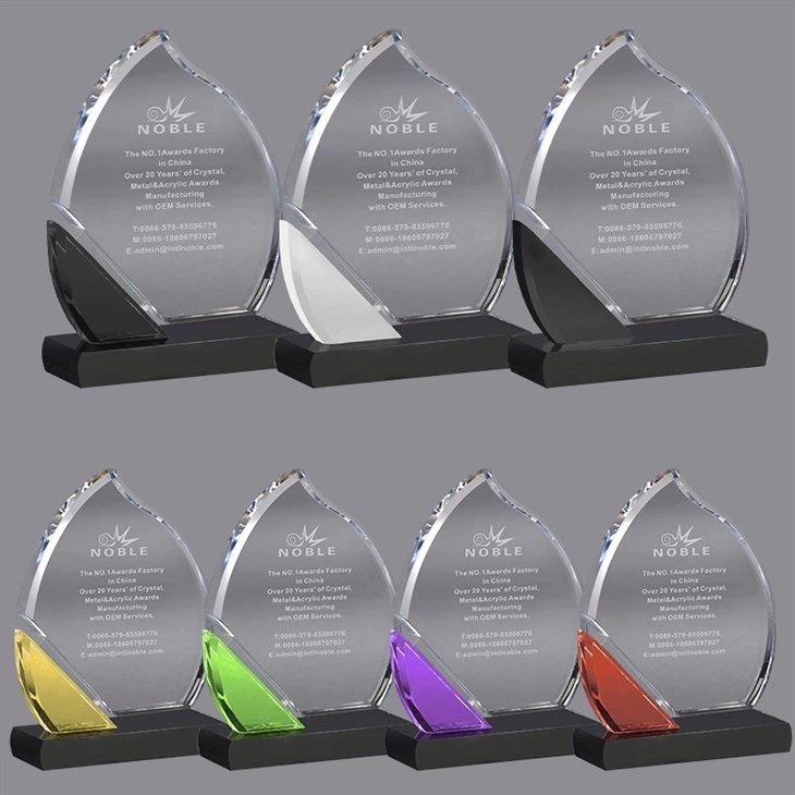 Crystal Flame Colorful Trophy best